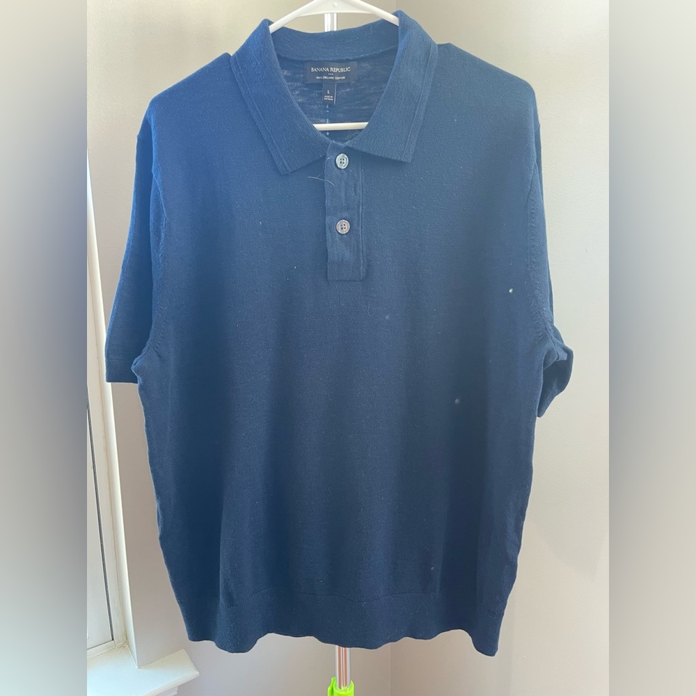 Banana republic men’s L polo